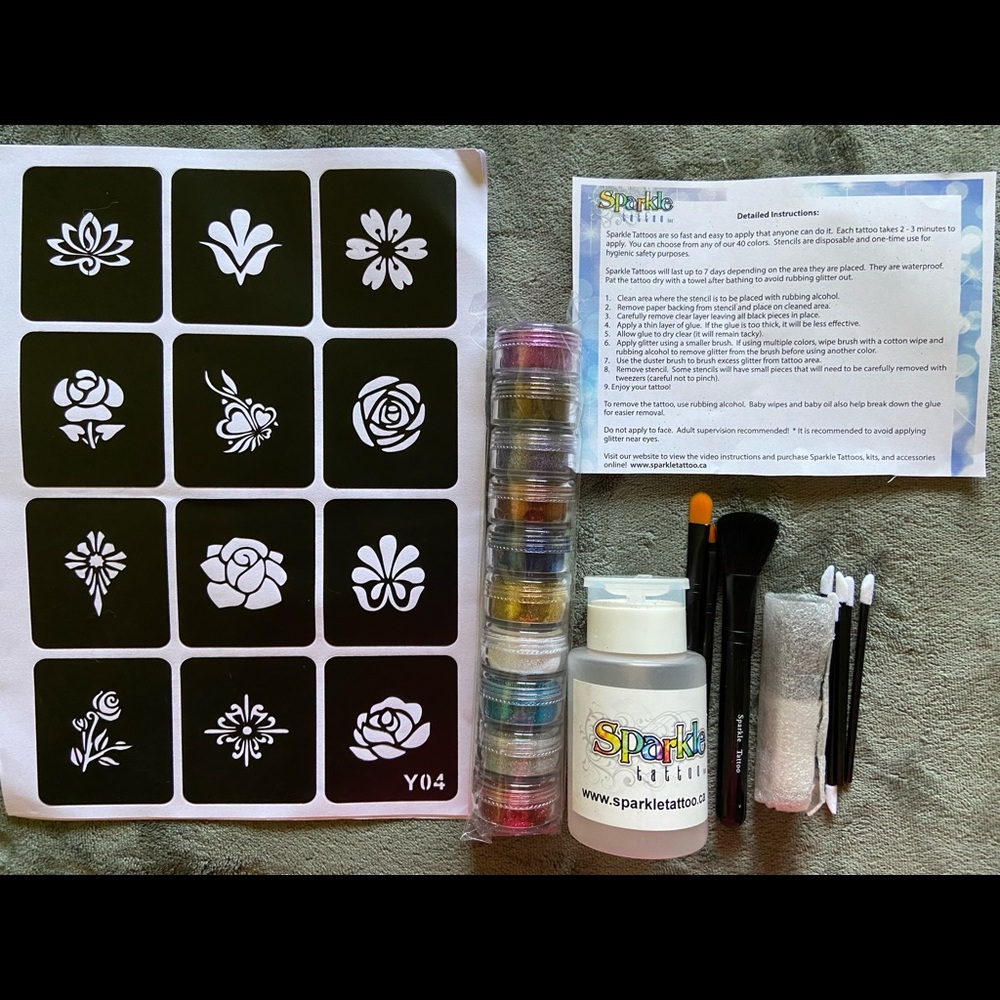 COPY - Fun Party Sparkle Home Tattoos